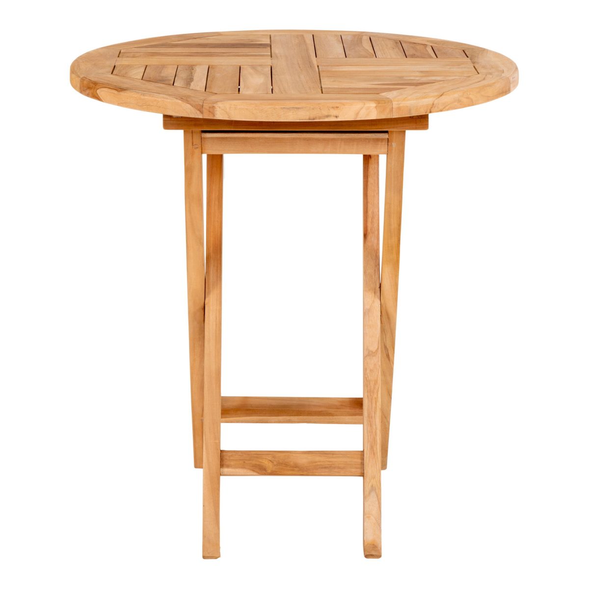 Oviedo Teak Eettafel - Eettafel in teak Ã˜70x75cm - Afbeelding 4