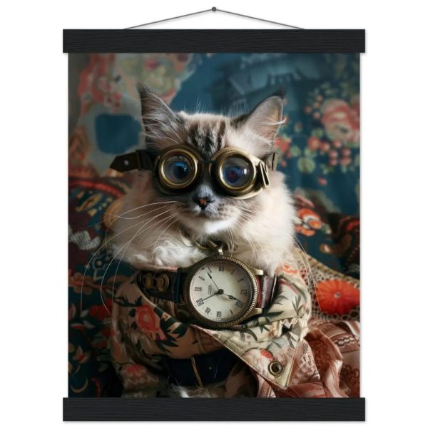 Schoolposter van een vrouwelijke Balinese kat
