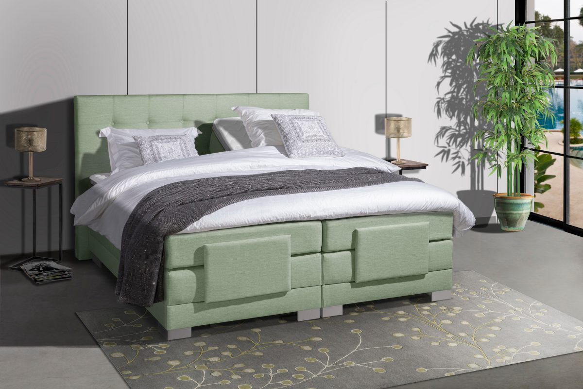 Elektrische Boxspring Nauplion van Mörgenn - Complete set incl. montage 140x200 - Afbeelding 1