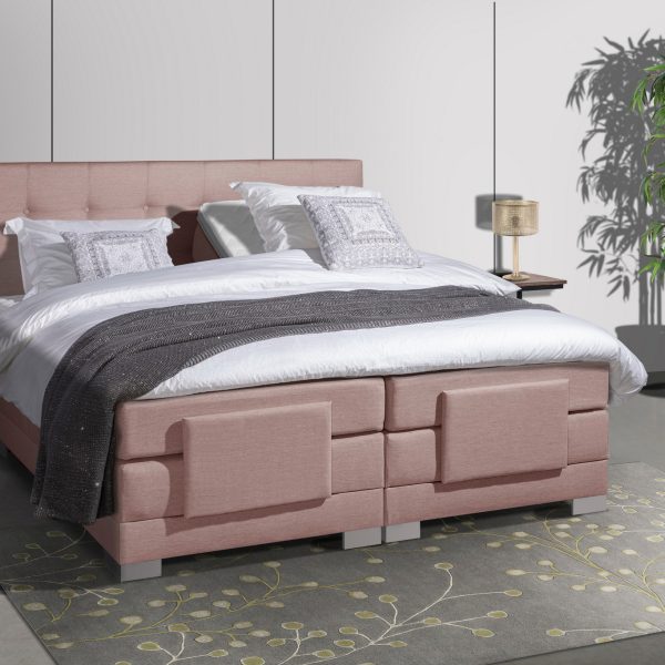 Elektrische Boxspring Nauplion van Mörgenn - Complete set incl. montage 180x200
