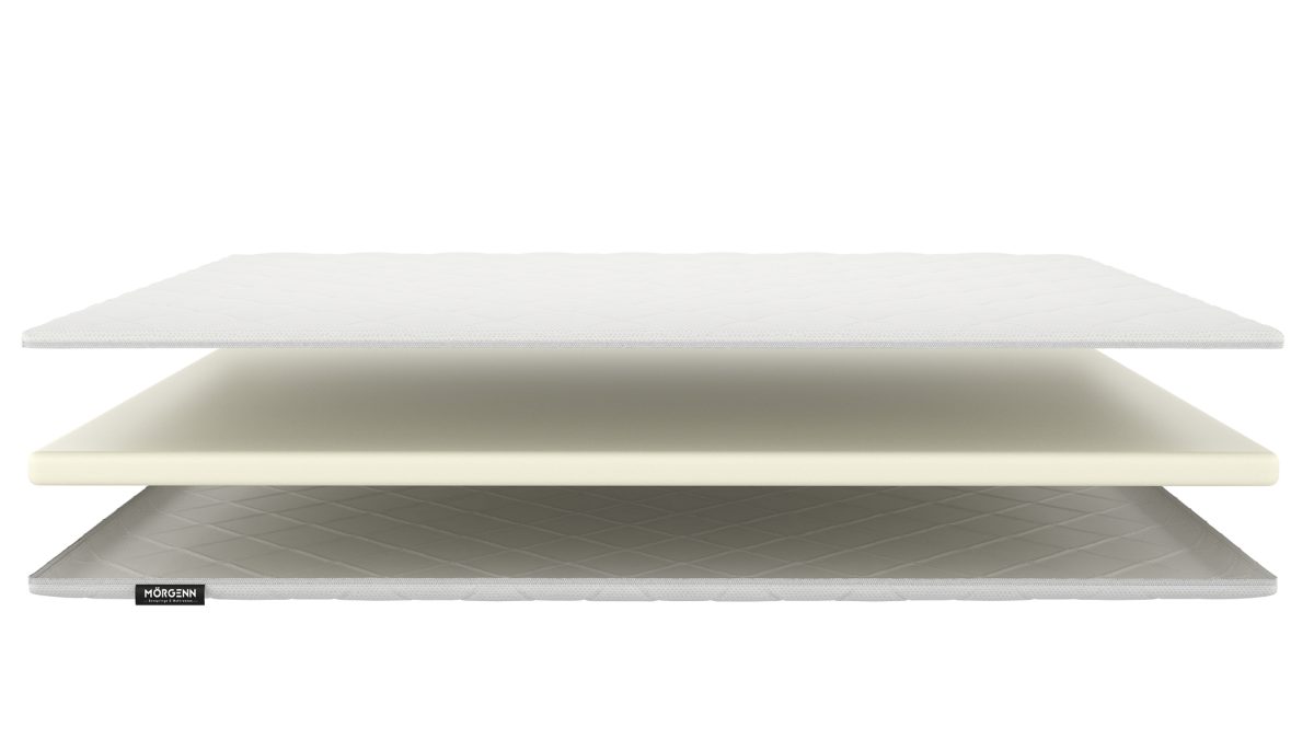 Mörgenn Topmatras Koudschuim - Dikte: 4 cm 80x200 - Afbeelding 2
