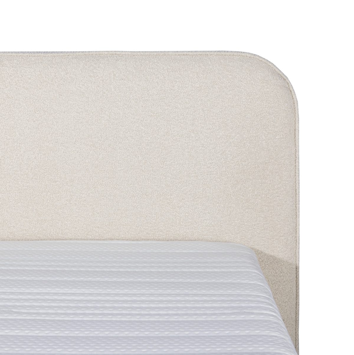 Mörgenn Bouclé Boxspring Beige 180x200 - Afbeelding 3