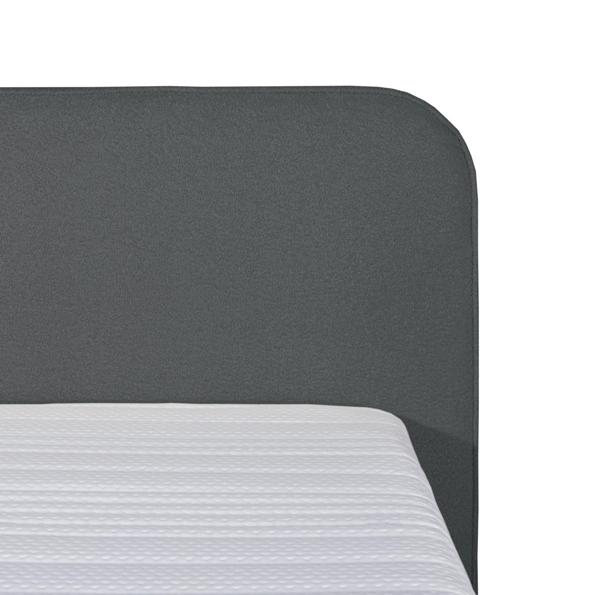 Mörgenn Bouclé Boxspring Antraciet 160x210 - Afbeelding 3