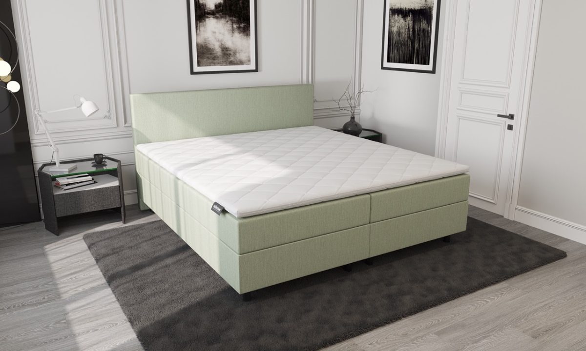 Mörgenn Opberg Boxspring Groen 180x210 - Afbeelding 5