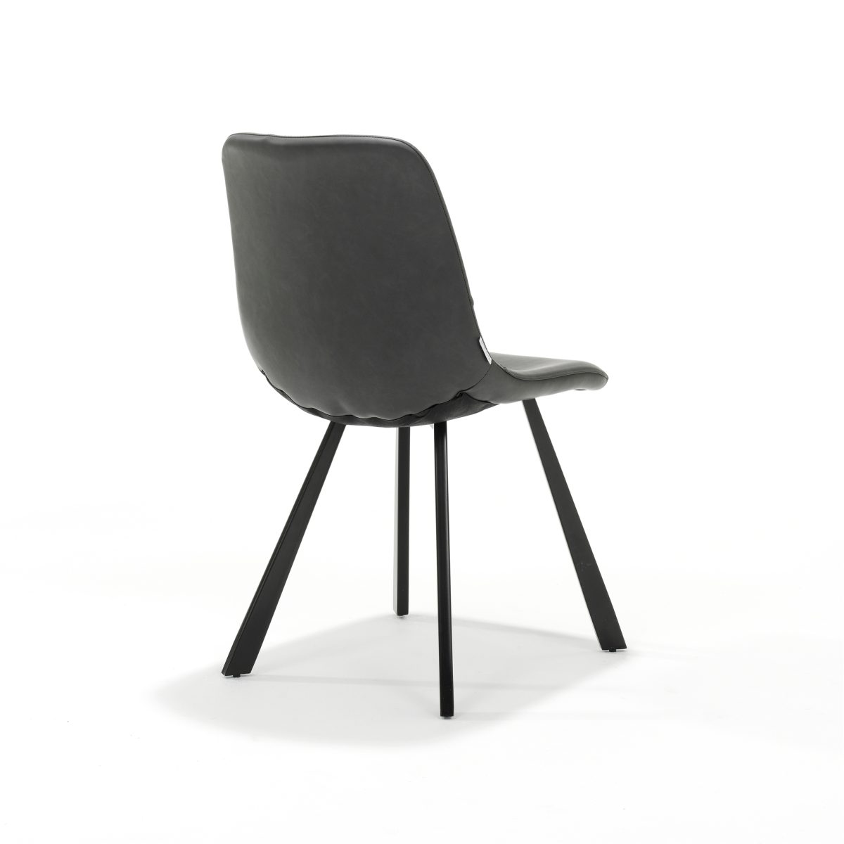 "Chair Bari Black Fabric Vintage Black" - Afbeelding 2