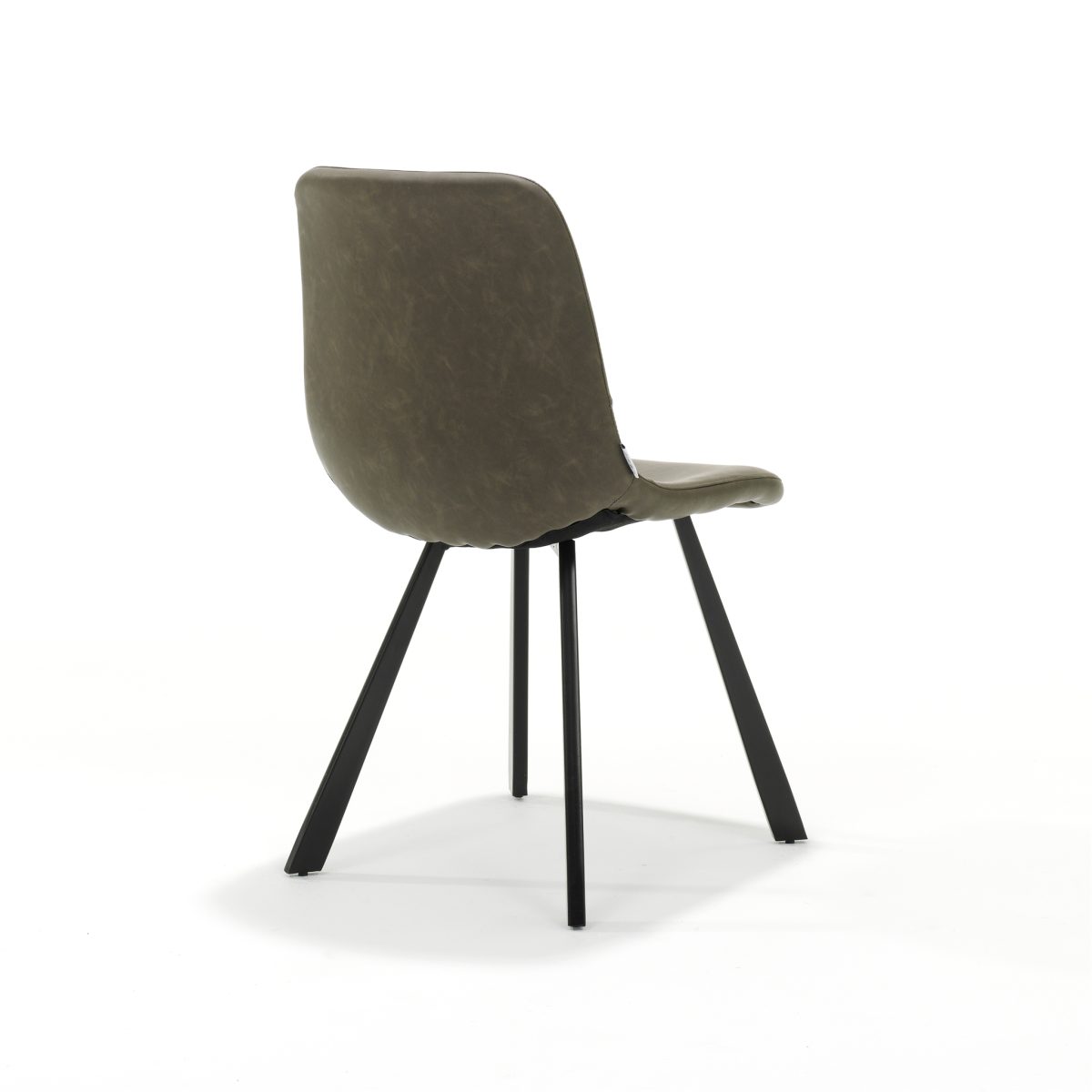 "Chair Bari Black Fabric Vintage Taupe" - Afbeelding 2