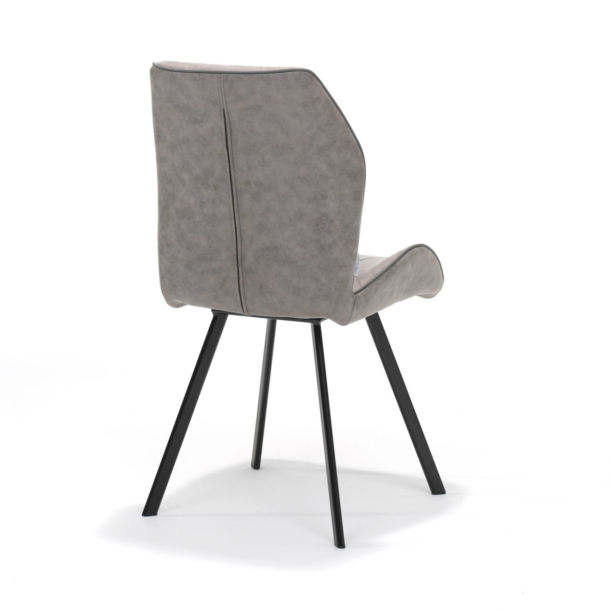 "Chair Gana zwart Stof Soft Pebble" - Afbeelding 2
