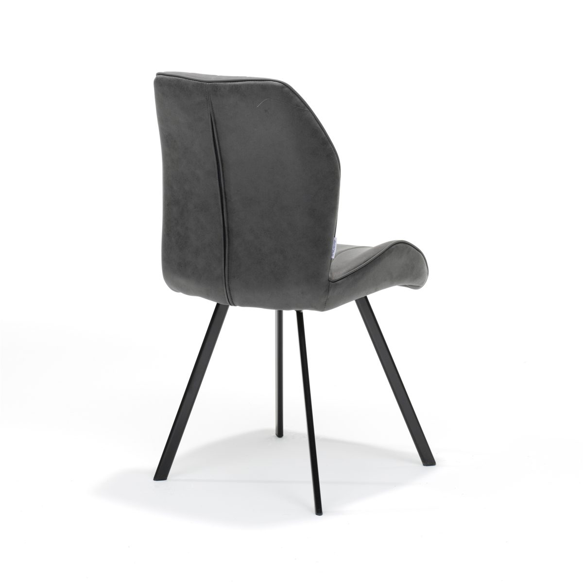 "Chair Gana zwart Stof Soft Antraciet" - Afbeelding 3