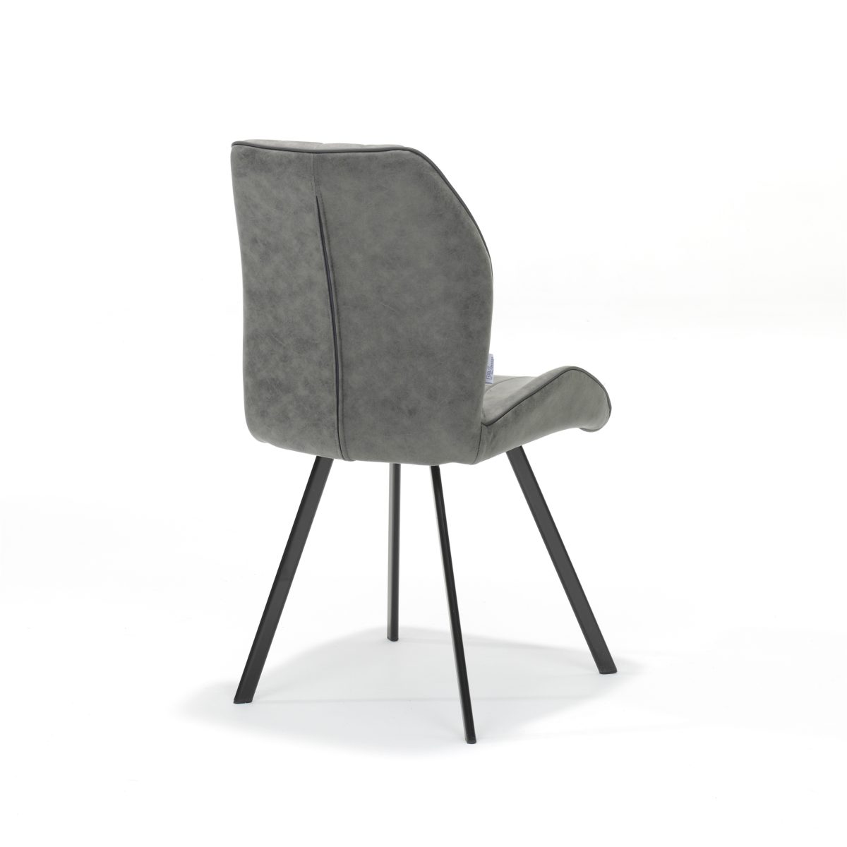 "Chair Gana zwart Stof Soft Antraciet" - Afbeelding 5