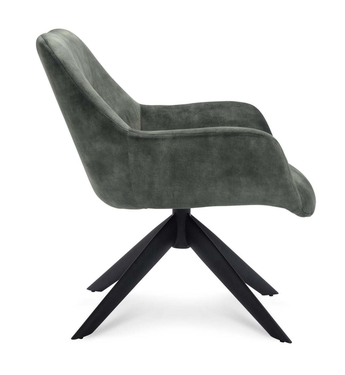 Fauteuil Vegas Stof Adore Hunter 156 Poot Zwart - Afbeelding 2