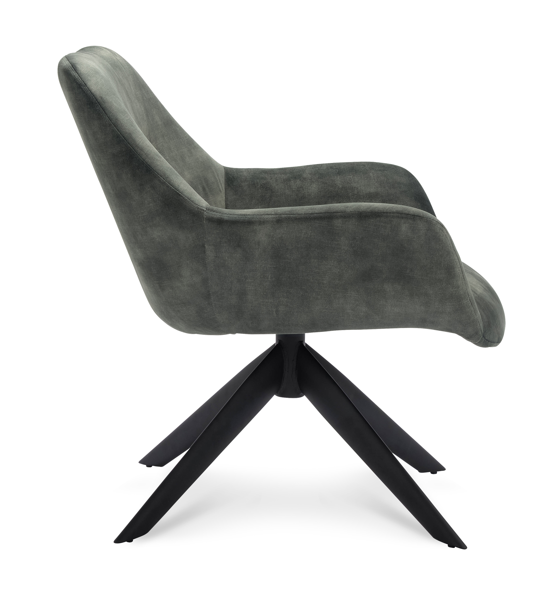 907598-1.jpg Fauteuil Vegas Stof Adore Hunter 156 Poot Zwart - Afbeelding 2