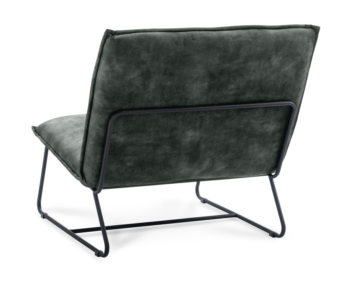 Fauteuil Chapman 1,5-zits Stof Adore Hunter 156 Met geweer kleurig frame - Afbeelding 4