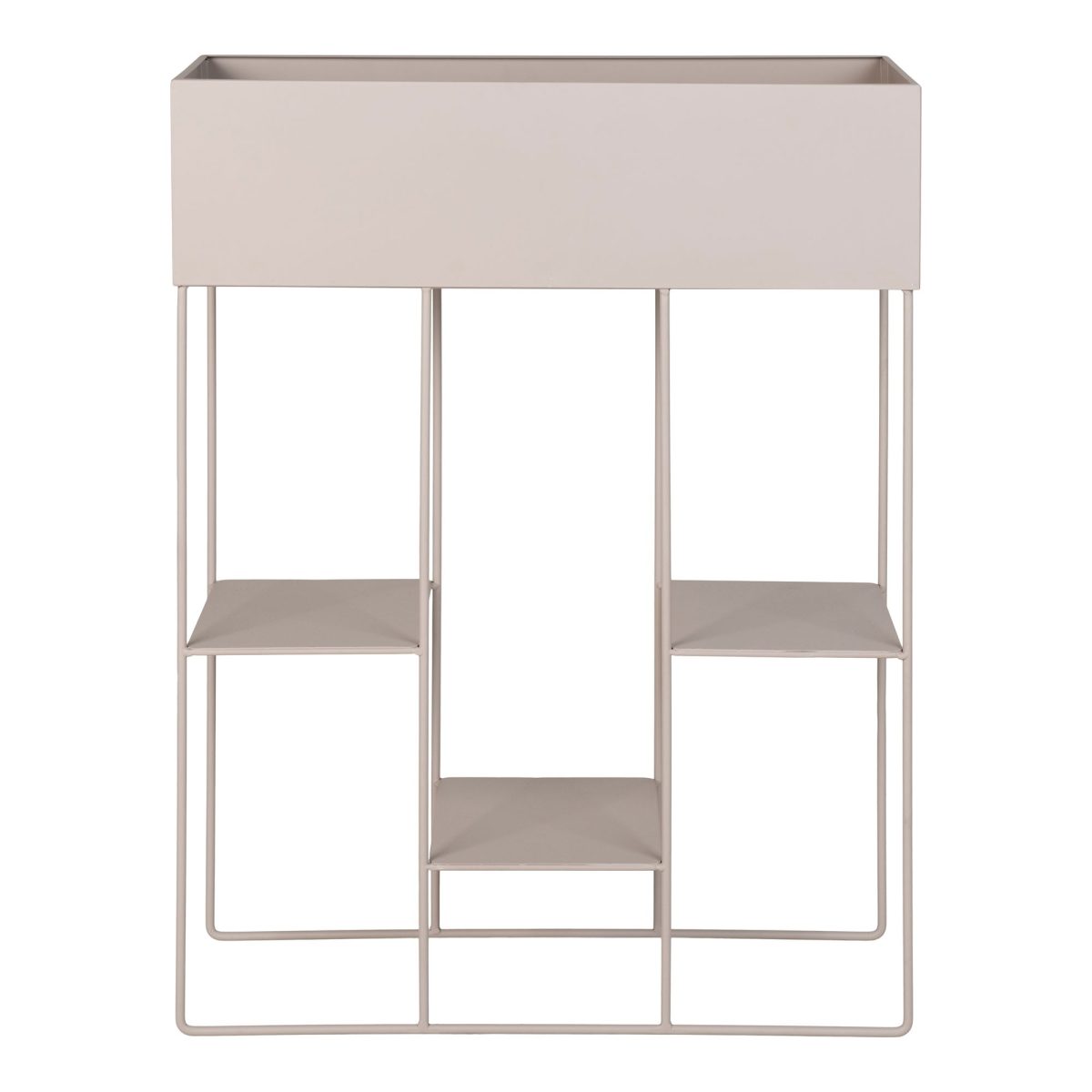 Rabo Planter - Plantenbak, staal, 3 planken, zand, 25x60x80 cm - Afbeelding 1