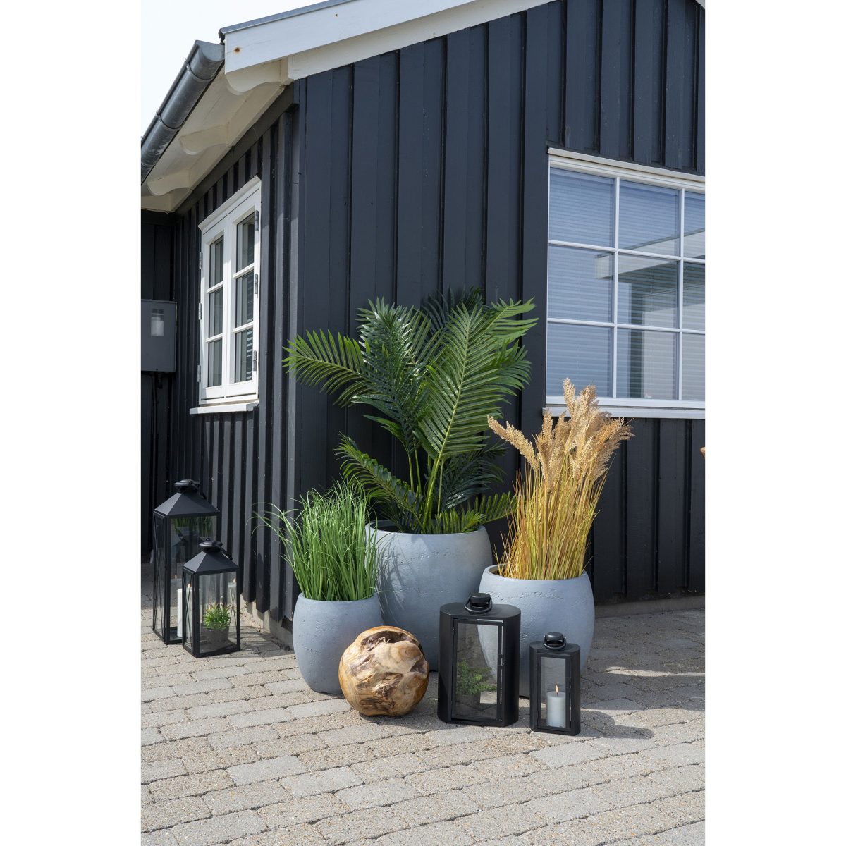 Areca Palm - Kunstmatige palm 175 cm - Afbeelding 5