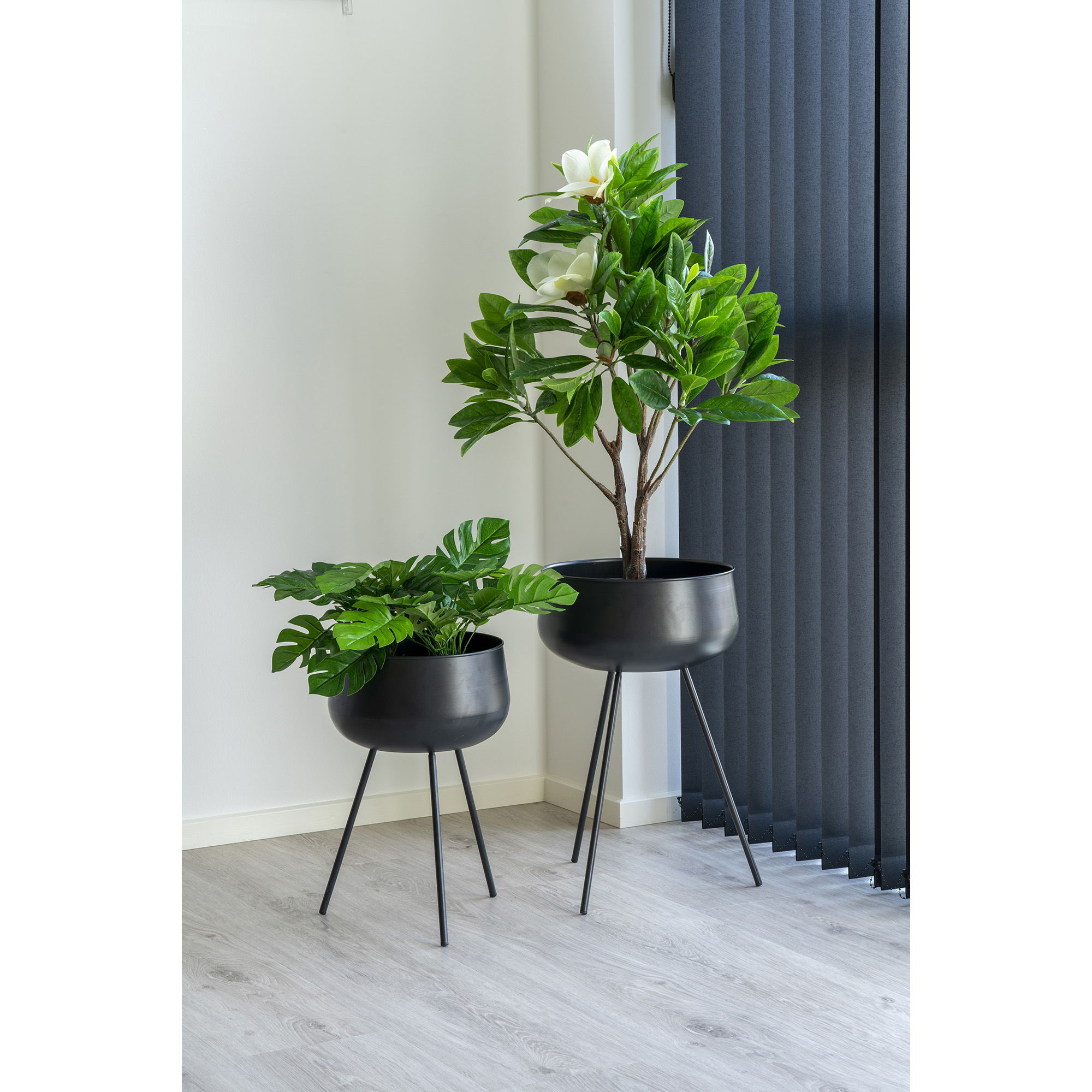 9501040-1.jpg Monstera - kunstplant 45 cm - Afbeelding 2