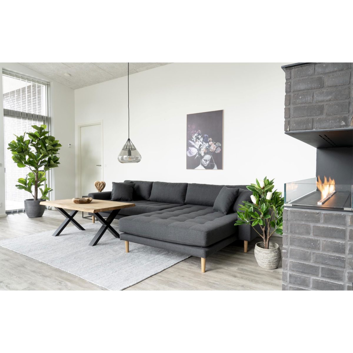 Vioolbladboom - Kunstplant 190 cm - Afbeelding 5