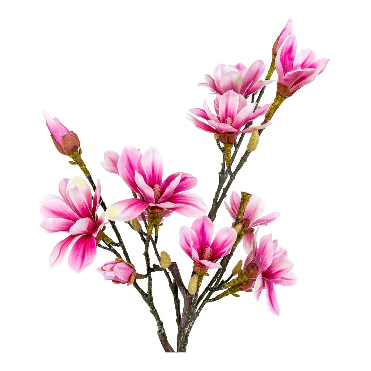 Magnoliaboom - Kunstplant, roze, 75 cm - Afbeelding 4