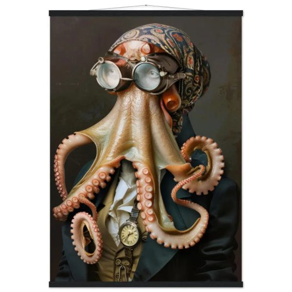 Schoolposter van een Octopus