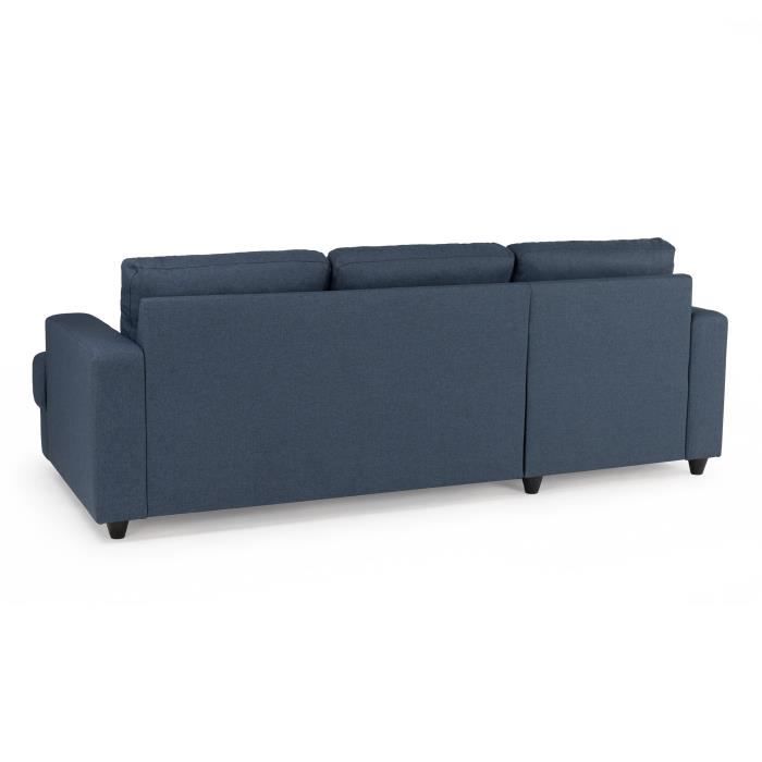 ANGPAULBL-4.jpg PAUL Hoekbank 4 zits links - Blauwe stof - Modern - L 215 x D 140 cm - Afbeelding 5