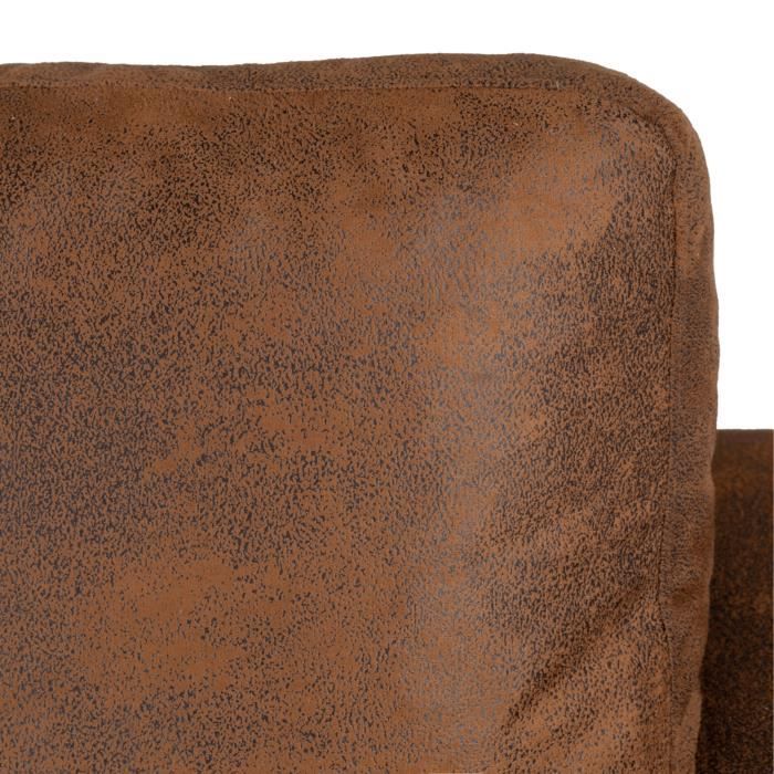 ANGPAULGOBI-5.jpg PAUL 4-zits hoekbank - Vintage bruine stof - Hedendaags - L 215 x D 140 cm - Afbeelding 6