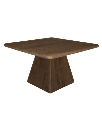 Asti Eetkamertafel vierkant bruin