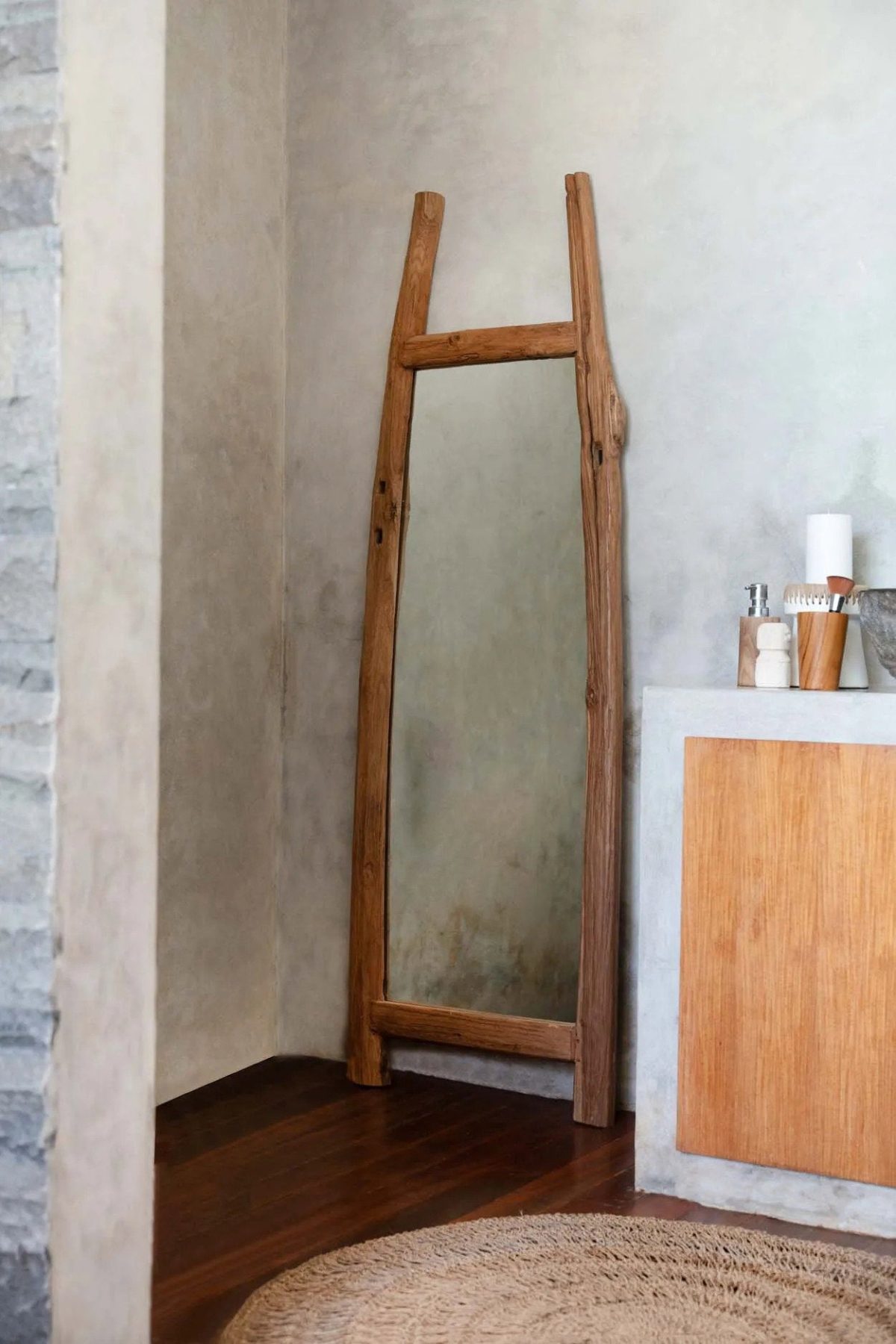 De Fabulook Kleedkamer Spiegel - Natuurlijk - Afbeelding 3