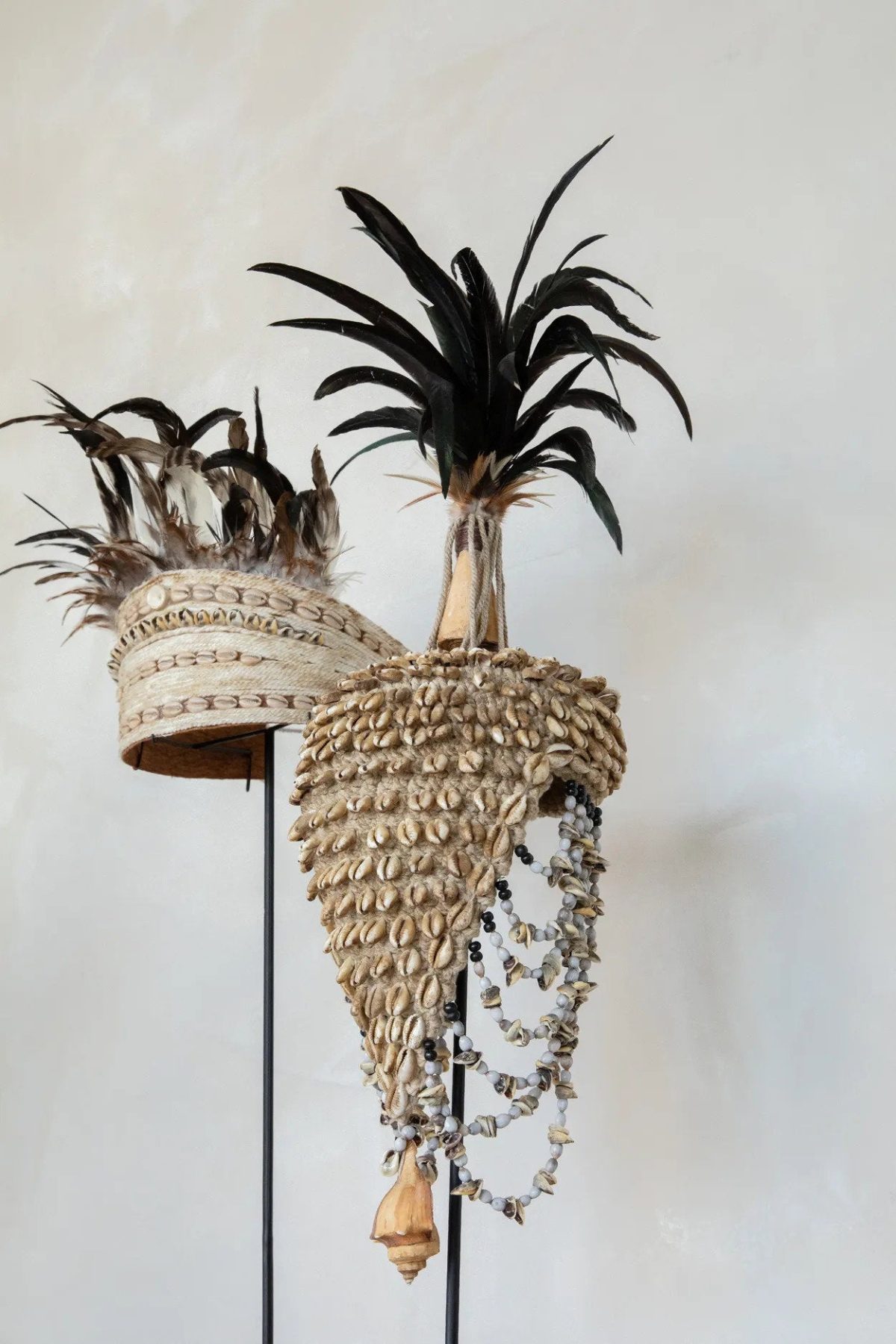 De Shell Hoed op Stand - Natuurlijk Zwart - Afbeelding 4