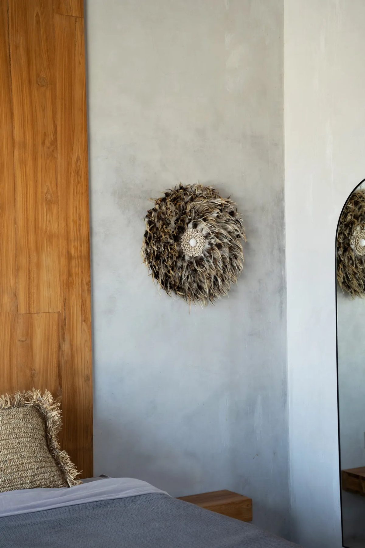 De Coastal Juju Muurdecoratie - Grijs Bruin - M - Afbeelding 3