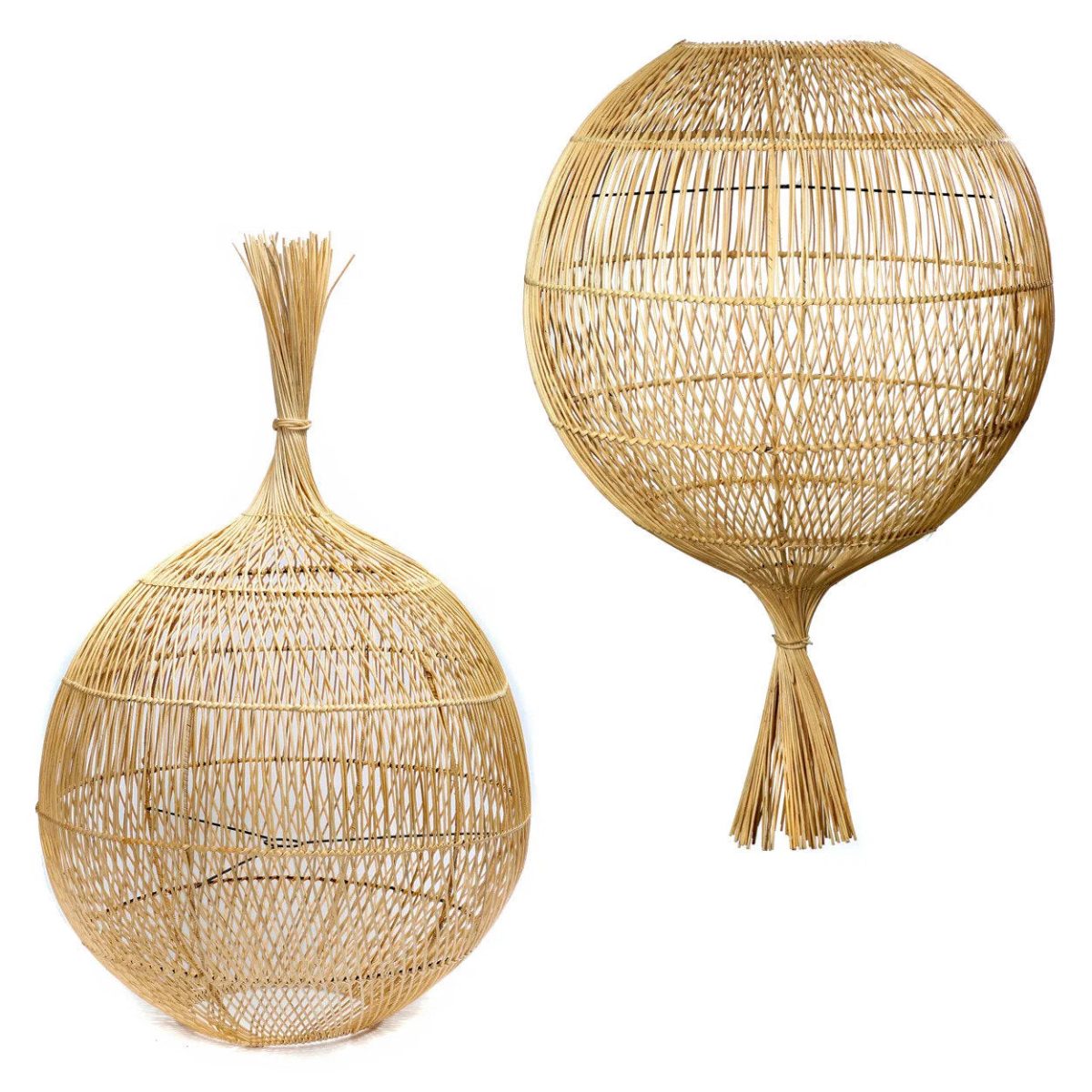 De Wonton Vloerlamp - Hanglamp - Natuurlijk - Afbeelding 6