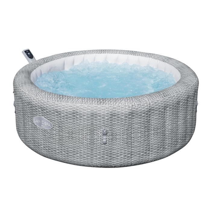 BES6941607369715-2.jpg BESTWAY Opblaasbare Spa - Lay-Z-Spa Bali - 140 luchtjets - 196 x 71 cm - 4 tot 6 plaatsen - Rond (afdekking, cartridge, diffuser) - Afbeelding 3