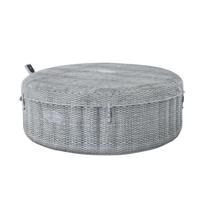 BES6941607369715-5.jpg BESTWAY Opblaasbare Spa - Lay-Z-Spa Bali - 140 luchtjets - 196 x 71 cm - 4 tot 6 plaatsen - Rond (afdekking, cartridge, diffuser) - Afbeelding 6