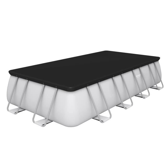 BES6942138987140-5.jpg Bestway Power Steel 549x274x122 cm buisvormig bovengronds zwembad met 5.678 L/H cartridgefilter, afdekking en ladder - Afbeelding 6