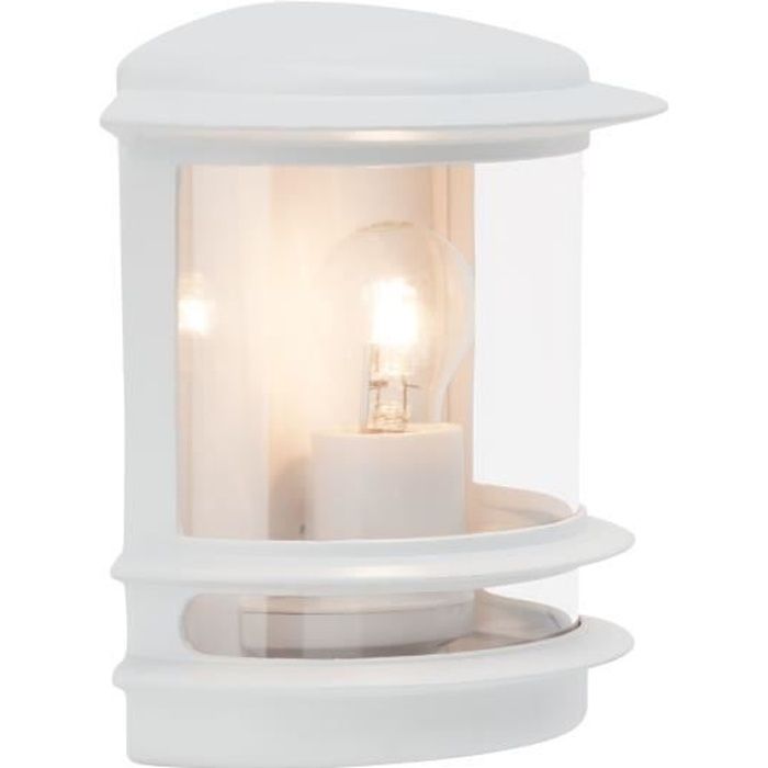 BRI4004353164736-0.jpg HOLLYWOOD-Wandlamp H25cm Wit Briljant - Afbeelding 1