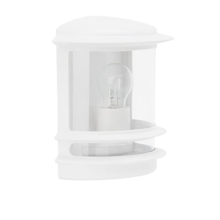 BRI4004353164736-1.jpg HOLLYWOOD-Wandlamp H25cm Wit Briljant - Afbeelding 2