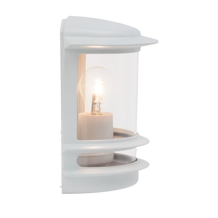 BRI4004353164736-2.jpg HOLLYWOOD-Wandlamp H25cm Wit Briljant - Afbeelding 3