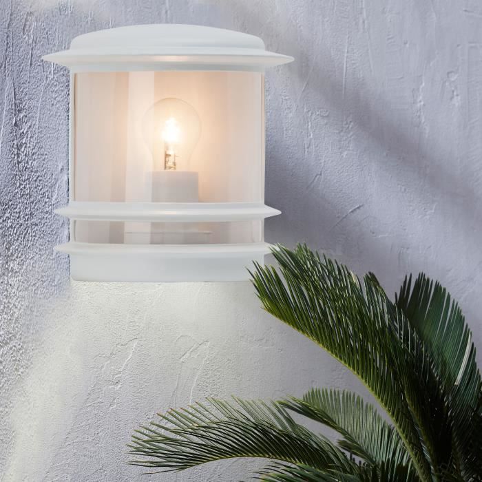 BRI4004353164736-3.jpg HOLLYWOOD-Wandlamp H25cm Wit Briljant - Afbeelding 4