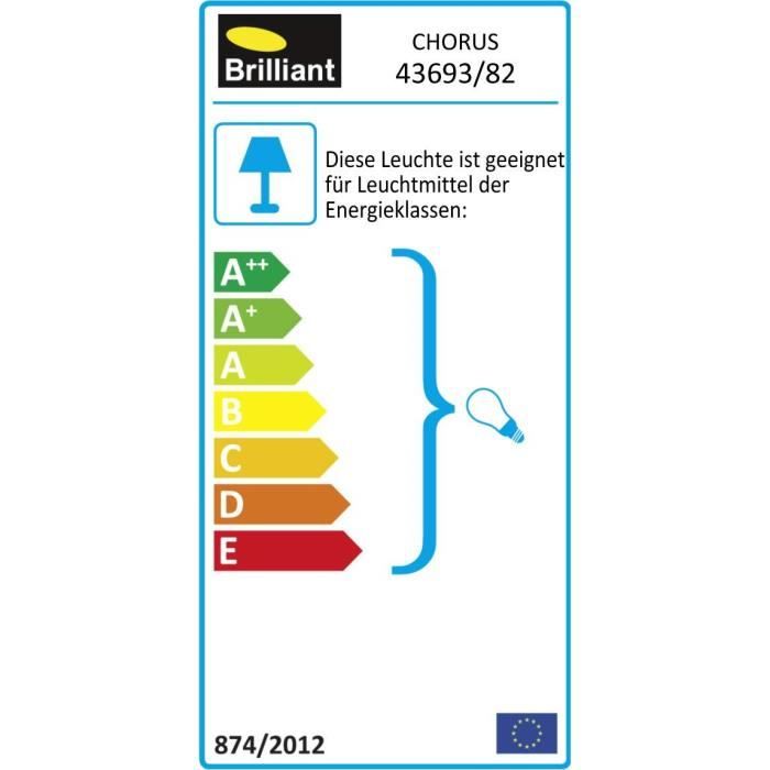 BRI4004353233692-1.jpg BRILJANTE CHORUS LED tafellamp - E27 - 1x10W - Staalkleur - Afbeelding 2