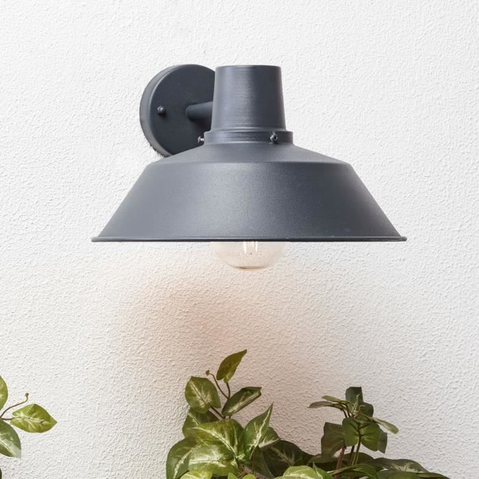 BRI4004353256202-2.jpg BRILLIANT Wandlamp Buiten HUMPHREY - E27 - 1x60W - Antraciet kleur - Afbeelding 3