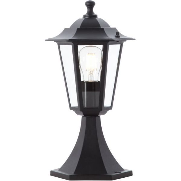 Carleen Outdoor Borne, Zwart, E27 Max 60W, bol niet inbegrepen