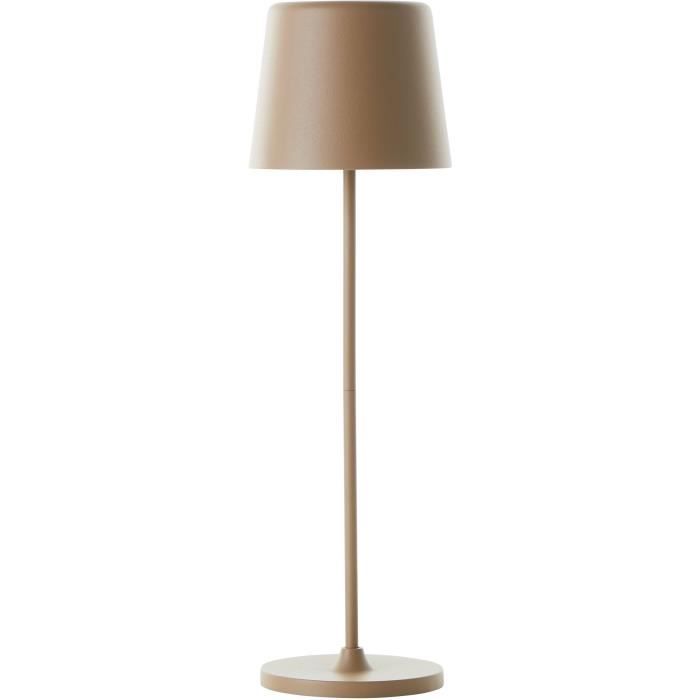 BRI4004353428227-3.jpg KAAMI BRILLIANT LED tafellamp - Metaal en kunststof - Cappuccino - 2W - IP44 - Afbeelding 4