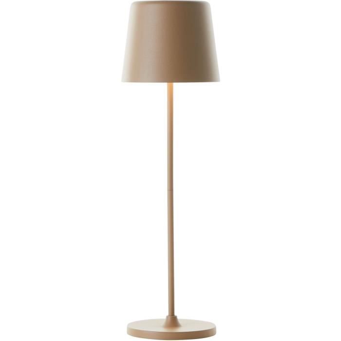 BRI4004353428227-5.jpg KAAMI BRILLIANT LED tafellamp - Metaal en kunststof - Cappuccino - 2W - IP44 - Afbeelding 6