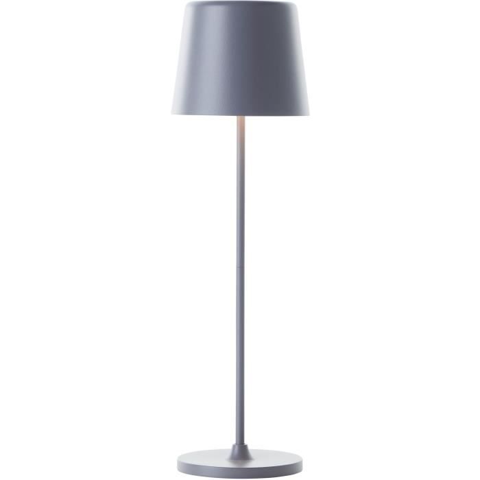 BRI4004353428234-3.jpg KAAMI BRILLIANT LED tafellamp - 2W - IP44 - Metaal en kunststof - Grijs - Afbeelding 4