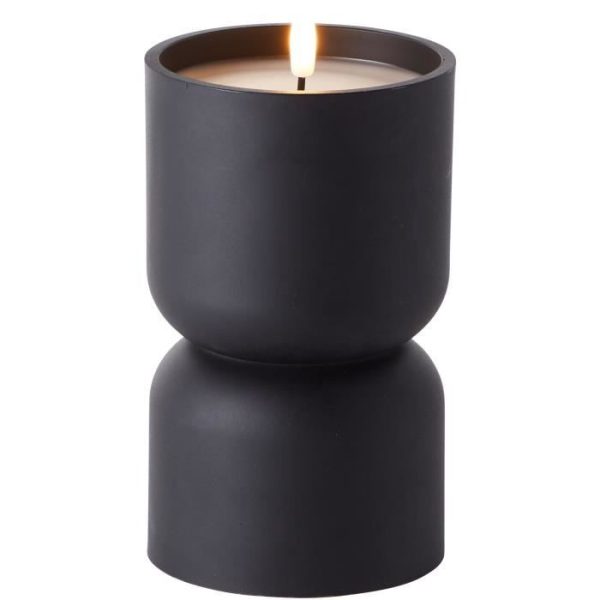 Buitentafellamp - BRILLIANT - LOVERE - Kaarsvorm - Kunststof - 3 W - Zwart