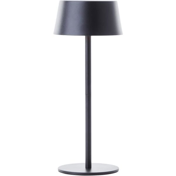 Buitentafellamp - BRILLIANT - PICCO - LED en zonne-energie - Metaal en kunststof - 5 W - Mat zwart