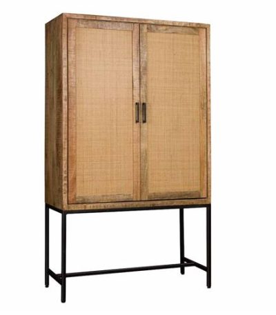 Carini Opbergkast naturel 110 cm