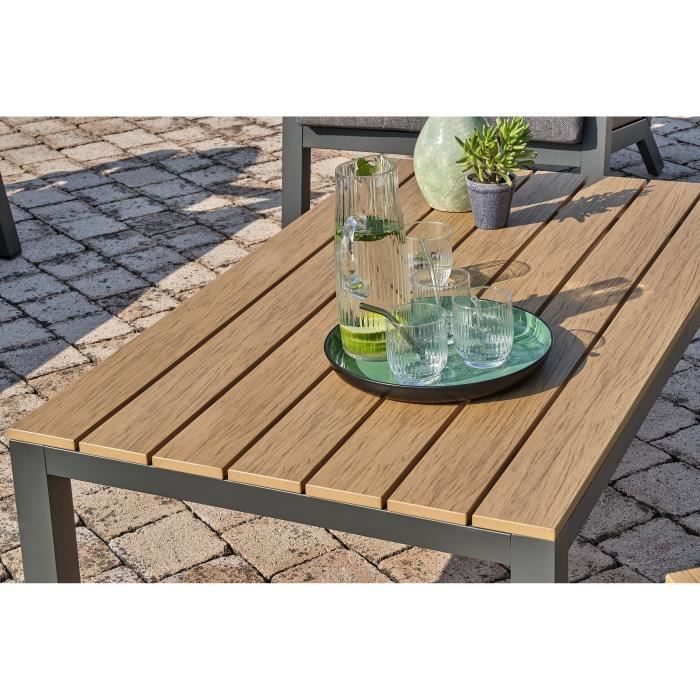 DCB1706094957018-4.jpg Lage tuinmeubelen - Aluminium - DCB GARDEN - 5 plaatsen - Antracietgrijs en polywood - KOMMOS - Afbeelding 5