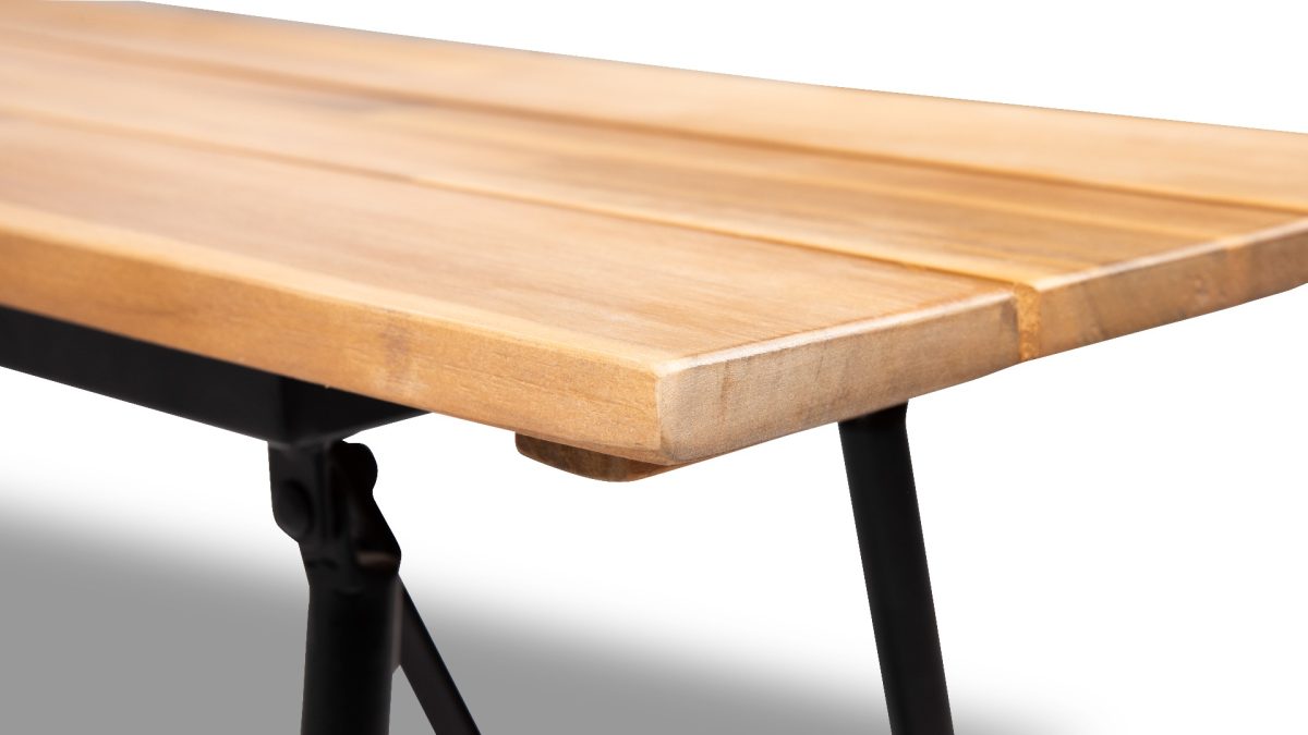 Vouwbank Vernon - Hout Acacia Licht Uiterlijk - Afbeelding 4