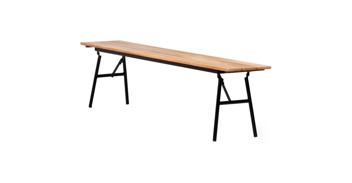 Vouwbank Vernon - Hout Acacia Licht Uiterlijk - Afbeelding 9