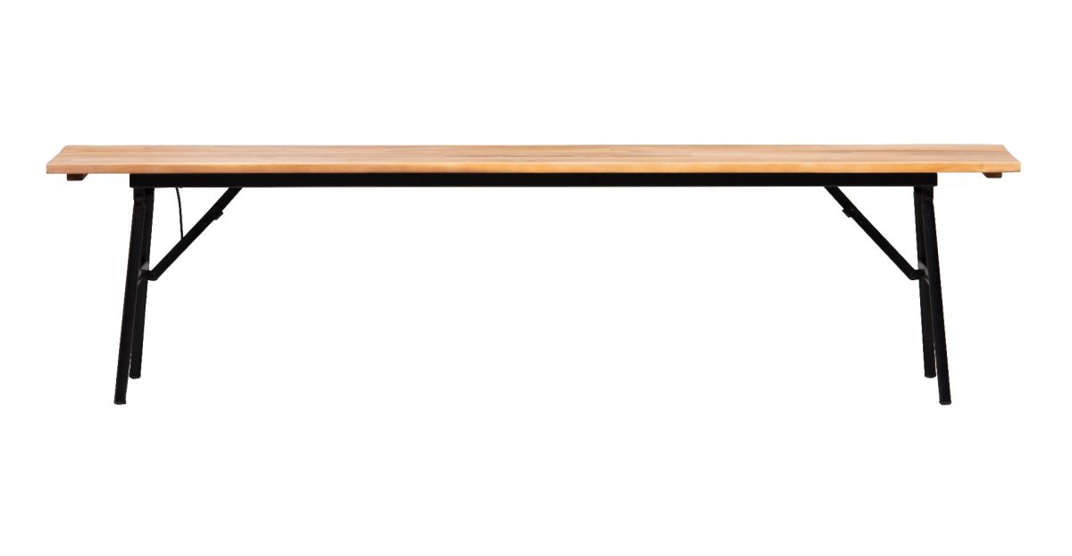 Vouwbank Vernon - Hout Acacia Licht Uiterlijk - Afbeelding 10