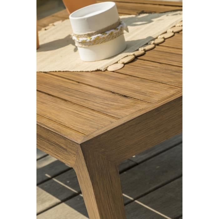 FDEPORTOFINOS2-4.jpg Lage tuinmeubelen - Aluminium - DCB GARDEN - 4 plaatsen - Houtlook - PORTOFINO - Afbeelding 5